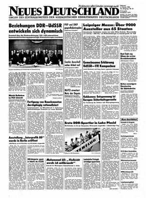 Neues Deutschland Online-Archiv vom 06.02.1980