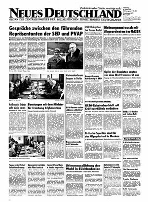 Neues Deutschland Online-Archiv vom 04.03.1980