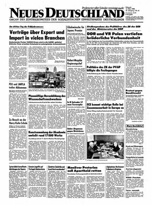 Neues Deutschland Online-Archiv vom 12.03.1980