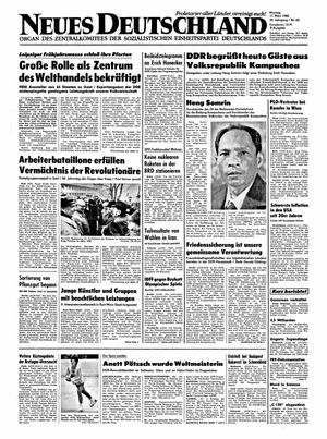 Neues Deutschland Online-Archiv vom 17.03.1980