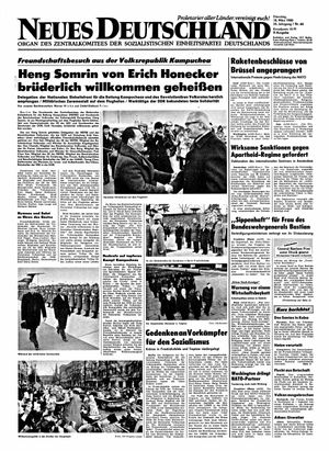 Neues Deutschland Online-Archiv vom 18.03.1980