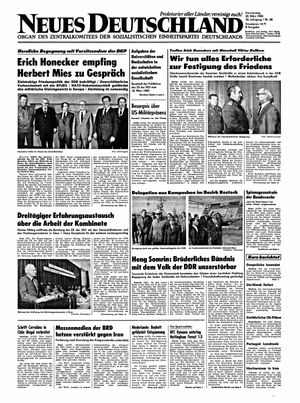 Neues Deutschland Online-Archiv vom 20.03.1980