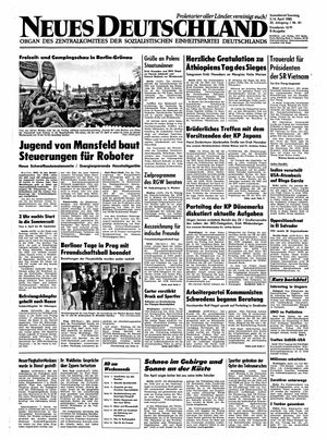 Neues Deutschland Online-Archiv vom 05.04.1980