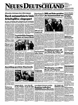 Neues Deutschland Online-Archiv vom 09.04.1980