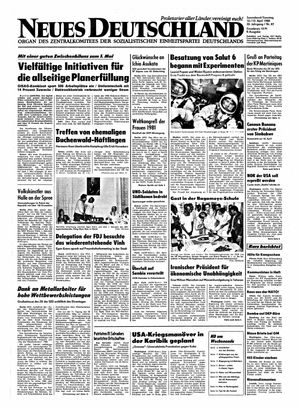 Neues Deutschland Online-Archiv vom 12.04.1980