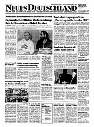 Neues Deutschland Online-Archiv vom 31.05.1980