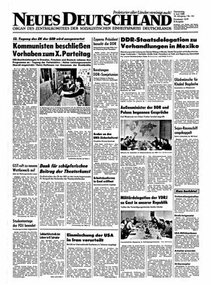 Neues Deutschland Online-Archiv vom 05.06.1980
