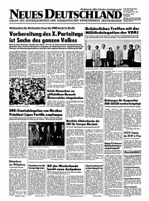 Neues Deutschland Online-Archiv vom 07.06.1980