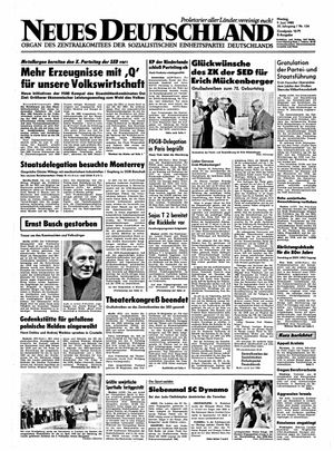 Neues Deutschland Online-Archiv vom 09.06.1980