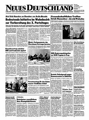 Neues Deutschland Online-Archiv vom 17.06.1980