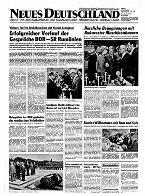 Neues Deutschland Online-Archiv vom 27.06.1980