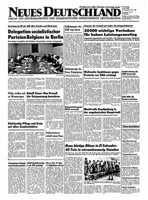 Neues Deutschland Online-Archiv vom 03.07.1980