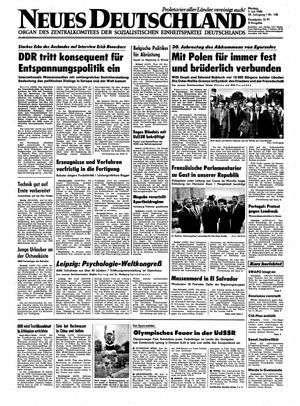 Neues Deutschland Online-Archiv vom 07.07.1980