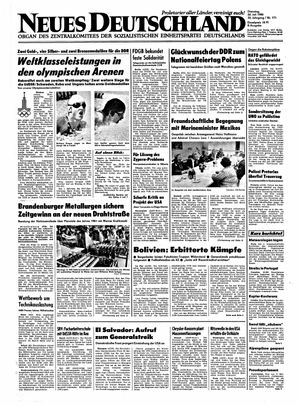 Neues Deutschland Online-Archiv vom 22.07.1980