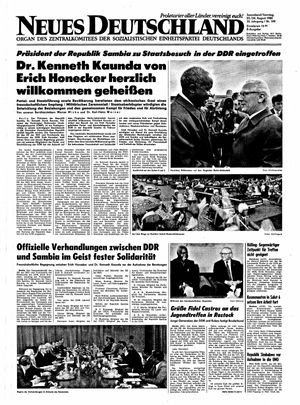 Neues Deutschland Online-Archiv vom 23.08.1980