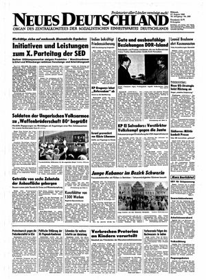 Neues Deutschland Online-Archiv vom 27.08.1980