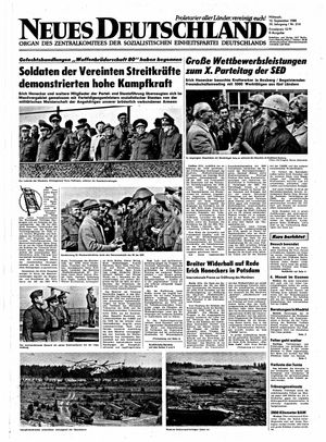 Neues Deutschland Online-Archiv vom 10.09.1980