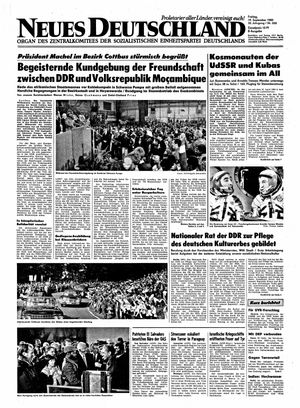 Neues Deutschland Online-Archiv vom 19.09.1980