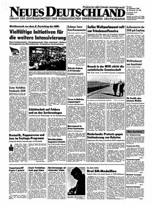 Neues Deutschland Online-Archiv vom 29.09.1980