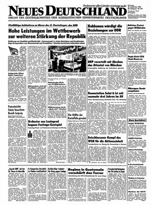 Neues Deutschland Online-Archiv vom 30.09.1980
