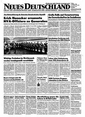 Neues Deutschland Online-Archiv on Oct 3, 1980