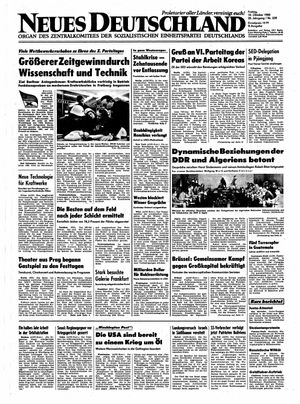 Neues Deutschland Online-Archiv vom 10.10.1980