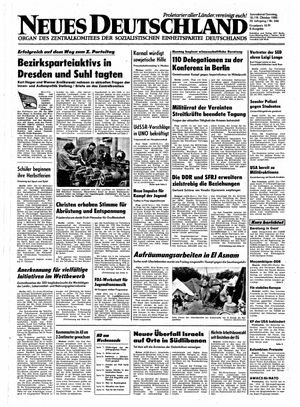 Neues Deutschland Online-Archiv vom 18.10.1980