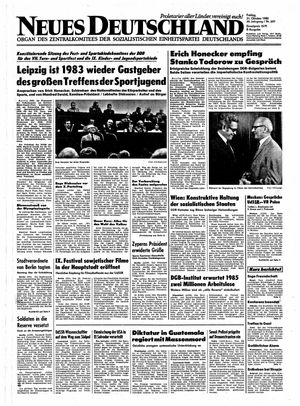 Neues Deutschland Online-Archiv vom 31.10.1980