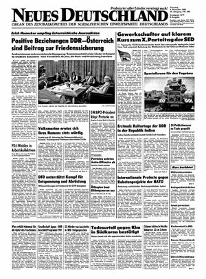 Neues Deutschland Online-Archiv vom 04.11.1980