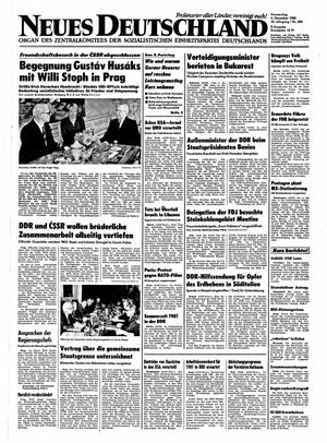 Neues Deutschland Online-Archiv vom 04.12.1980