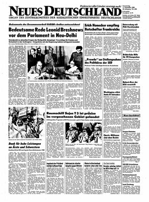 Neues Deutschland Online-Archiv vom 11.12.1980