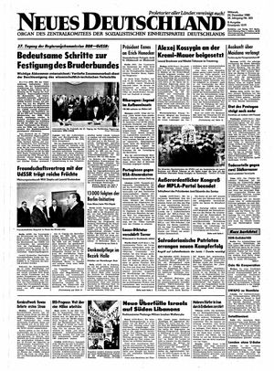 Neues Deutschland Online-Archiv vom 24.12.1980