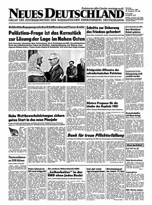 Neues Deutschland Online-Archiv vom 30.12.1980