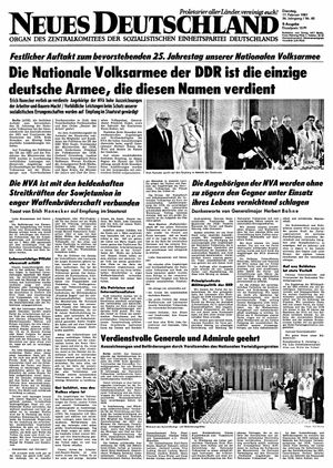 Neues Deutschland Online-Archiv vom 17.02.1981