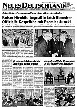 Neues Deutschland Online-Archiv vom 28.05.1981