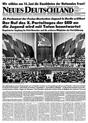 Neues Deutschland Online-Archiv vom 03.06.1981