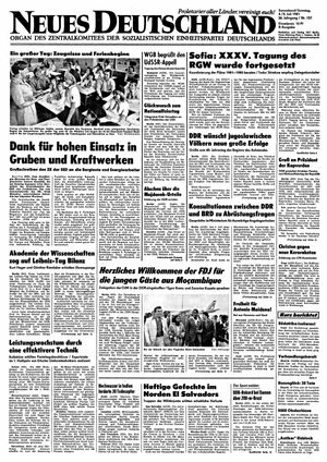 Neues Deutschland Online-Archiv vom 04.07.1981