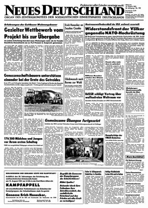 Neues Deutschland Online-Archiv on Aug 12, 1981