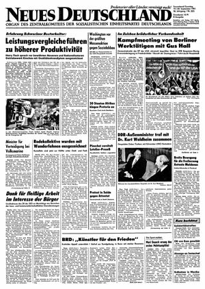 Neues Deutschland Online-Archiv vom 19.09.1981