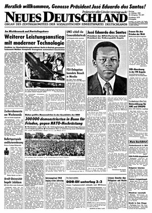 Neues Deutschland Online-Archiv vom 12.10.1981