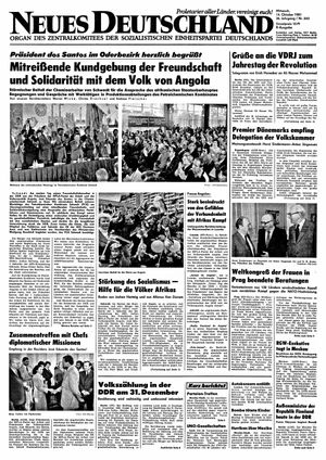 Neues Deutschland Online-Archiv vom 14.10.1981