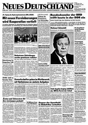 Neues Deutschland Online-Archiv vom 11.12.1981