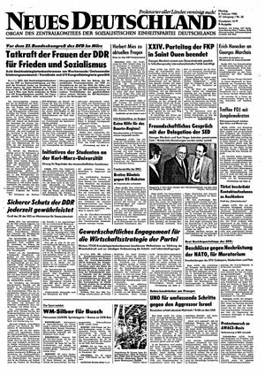 Neues Deutschland Online-Archiv on Feb 8, 1982