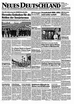 Neues Deutschland Online-Archiv vom 24.02.1982