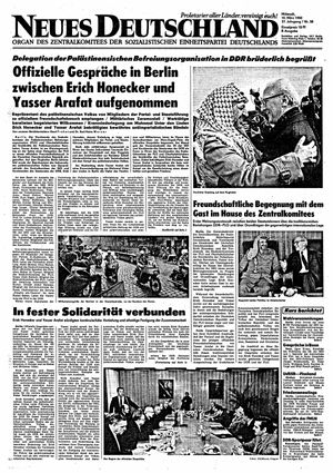 Neues Deutschland Online-Archiv vom 10.03.1982