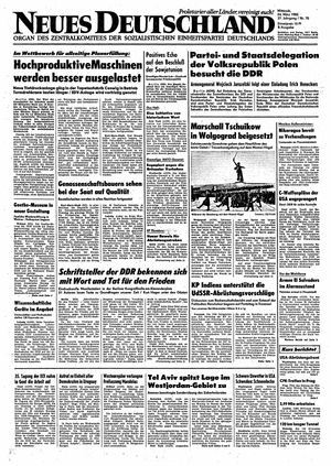Neues Deutschland Online-Archiv on Mar 24, 1982