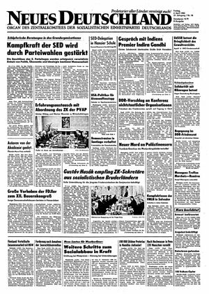 Neues Deutschland Online-Archiv vom 02.04.1982