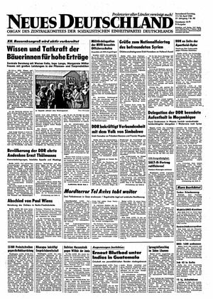 Neues Deutschland Online-Archiv vom 17.04.1982