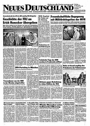 Neues Deutschland Online-Archiv vom 20.04.1982
