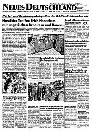 Neues Deutschland Online-Archiv on Jun 4, 1982
